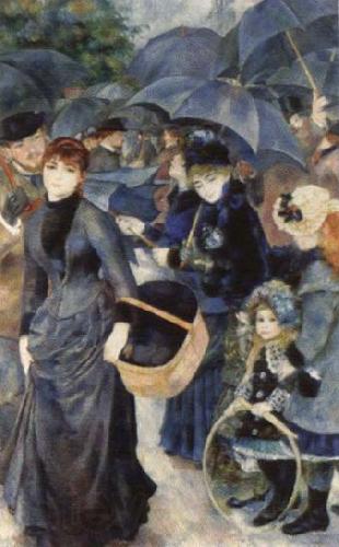 Pierre-Auguste Renoir the  umbrellas Norge oil painting art